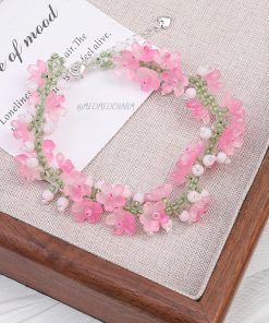 Hình ảnh vòng tay charm hoa anh đào