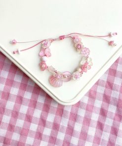 Vòng tay “Nàng Tiên San Hô” – Phiên bản hồng pastel